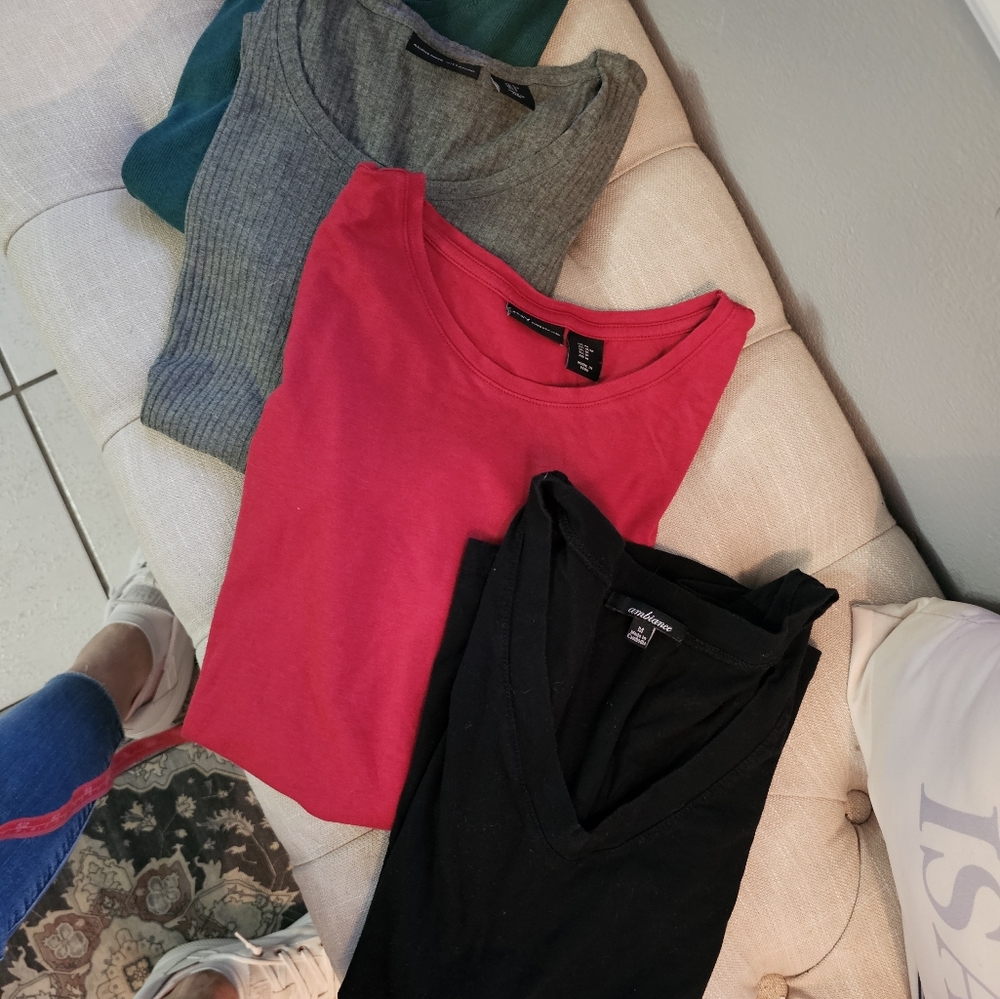 4 Long Sleeve Tops ! Pre Owned!